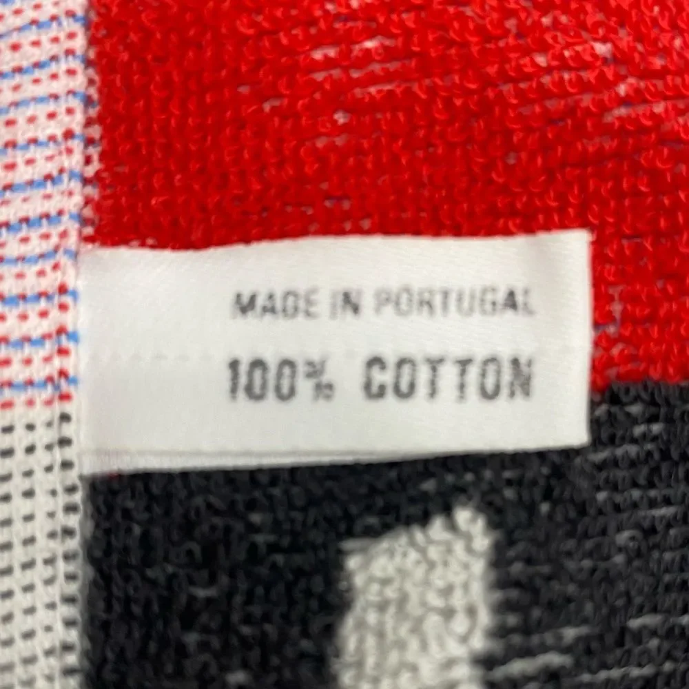 Vtg Ports 91 Golf Towel Greece Morocco Portugal Spain Turkey 15-1/2” x 19” Rare